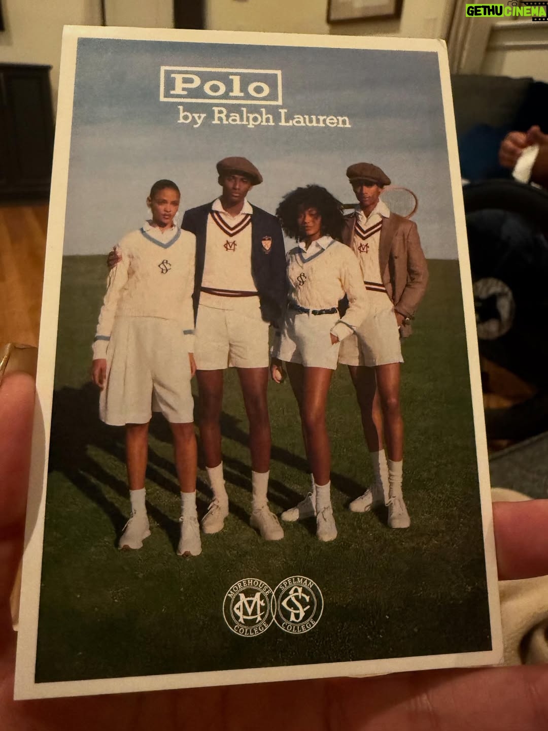 Sunny Hostin - 10.9K Likes - Thank you to my friends @ralphlauren for honoring my happy place Martha's Vineyard with an amazing collection and highlighting my book Summer on the Bluffs. The collection is 🔥.