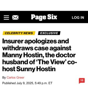 Sunny Hostin Instagram - Case closed.