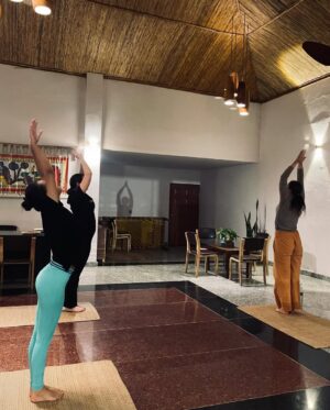 Supriya Chhetri Instagram - Peaceful mind grateful heart ❤️
At: @machancountryvilla 😊