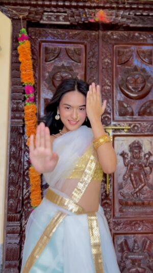 Supriya Chhetri Instagram - dress and jewellery from @kabitastha21 ❤️