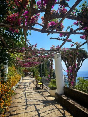 Susan Sarandon Instagram - While in Italy for the @andreabocelliofficial foundation, I had the most beautiful stay with breathtaking views @anantaraconventodiamalfi . It’s a place like none other, a 13th century monastery built into the cliffside with modern day perfect service. Thank you for a memorable stay.