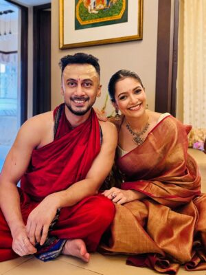 Susmita Chatterjee Instagram - শুভ মহা অষ্টমী ❤️ 
#durgapuja2025