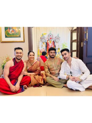 Susmita Chatterjee Instagram - শুভ মহা অষ্টমী ❤️ 
#durgapuja2025