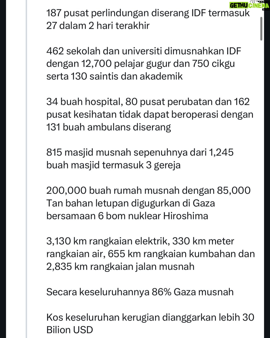 Sweet Qismina - 28.7K Likes - Sudah 365hari. 
Jangan pernah lupa mereka 🇵🇸
Lupa sehari, bangkit semula.
#SalamDariMalaysia