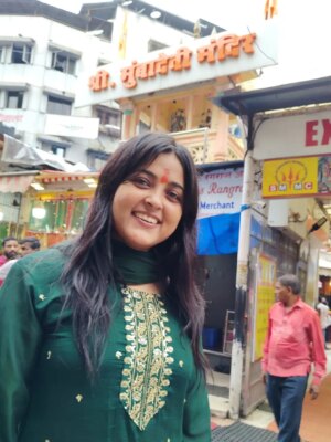 Sweeti Mishra Instagram - 🕉🔱🙏Jay Maa
.
.
.
#mumbadevi #🔱 #sweetymishra12_ #💕 #☀️