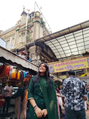 Sweeti Mishra Instagram - 🕉🔱🙏Jay Maa
.
.
.
#mumbadevi #🔱 #sweetymishra12_ #💕 #☀️