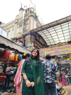 Sweeti Mishra Instagram - 🕉🔱🙏Jay Maa
.
.
.
#mumbadevi #🔱 #sweetymishra12_ #💕 #☀️