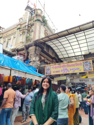 Sweeti Mishra Instagram - 🕉🔱🙏Jay Maa
.
.
.
#mumbadevi #🔱 #sweetymishra12_ #💕 #☀️