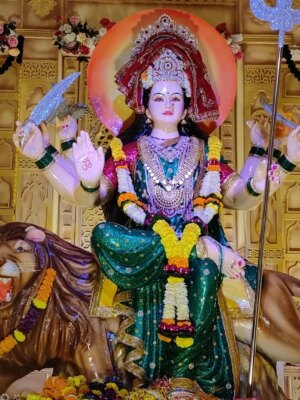 Sweeti Mishra Instagram - 🕉🔱🙏Maa
.
.
.
#sweetymishra12_ #maadurga #☀️ #💕