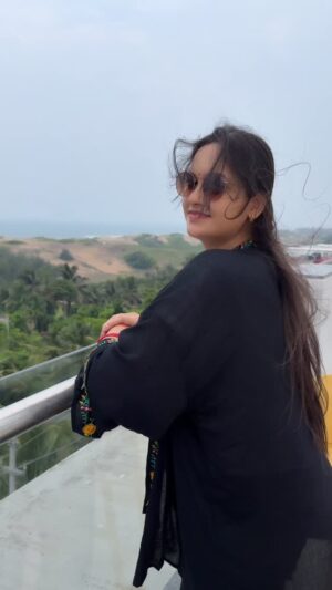 Tamanna Vyas Instagram - The wind is whispering secrets 🌸
