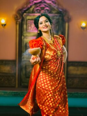 Tamanna Vyas Instagram - Happy Dussehera To Everyone 🌸 ☺️
jay maa durga 🙏🏻