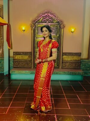 Tamanna Vyas Instagram - Happy Dussehera To Everyone 🌸 ☺️
jay maa durga 🙏🏻