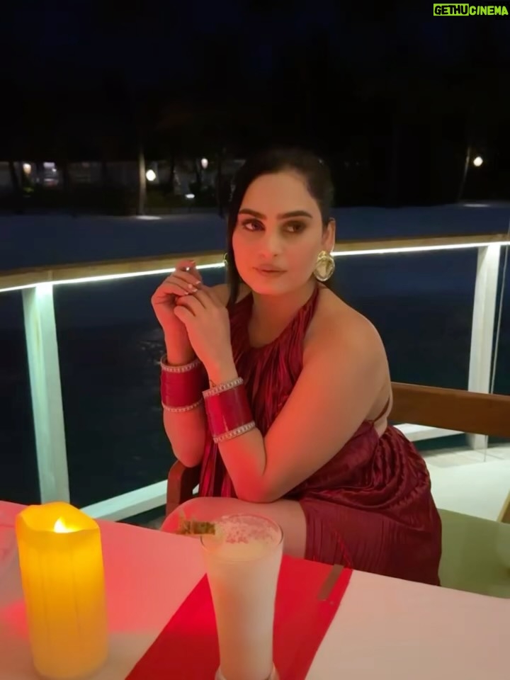 Tanika chawla - 1.4K Likes - Together is our favourite destination ❤️
My outfit @soluxe.couture 
His outfit @coords_company 
.. 
#1st anniversary #travelootd #maldives