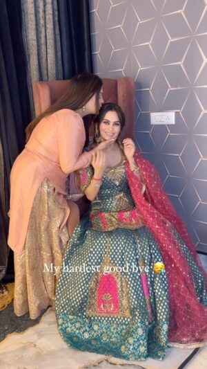 Tanika chawla Instagram - Why always we ( daughters) have to leave 😪
Most hardest part of our life is to leave our parents and family and go.. leaving my best friend my partner in crime my gossip partner how would I do without you maa ♥️