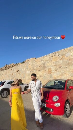 Tanika chawla Instagram - Tell me which one you loved the most out of all 🫶🏻
…
#fits #honeymoon #couple #shubhkitaani #coupleoutfits #couplegoals