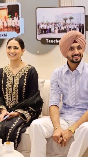 Tanu Grewal Instagram - Soohe Ve Cheere Waleya in Cinemas Oct 10th 🍿
Thank you @cgcuniversitymohali 🤍🙏🏻