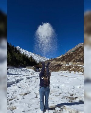 Tanya Jaiswal Instagram - The Beauty Of Snow