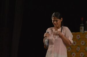 Teena Rathore Instagram - रंगमंच हो या जिंदगी, अपना किरदार पूरी शिद्दत से निभाओ बिना किसी की परवाह किए।
क्योंकि जरूरी नहीं आपकी तैयार की गई कहानी हर एक को ताली बजाने लायक पसंद आए।
लघु नाटक –कहने को कुछ नही
व तीन व्यक्ति तीन प्याले
Director Sanjay Phadke Sir
Cast - Me, @dilipvaishnav_official28
@30shade_madman
Music @samratchouhanofficial_
