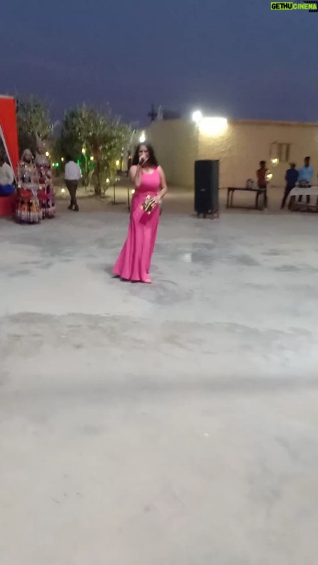 Teena Rathore - 789 Likes - Last night event hosted for AU Small Finance Bank at Jaisalmer. Had lots of fun with very energetic people. 
#anchorlife #anchorshow #jaisalmerdiaries #jaisalmer_trip #dunes #weddinganchor #weddingseason #weddingemcee #emcee #emceejodhpur #jodhpuranchor #ausmallfinancebank #aubank