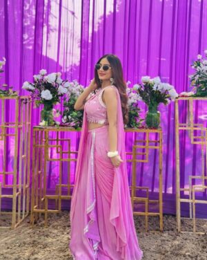 Teeya Chawla Instagram - 🦄💜
outfit @mauvestory