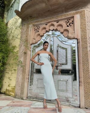 Tejaswini Shrivastava Instagram - I just love being a woman ✨.

Day 3 at @missuniverseindiaorg 
Shot by @vjsurajphotography 

#myglamm #GlammGuide #GlammTrends
#glamandsupermodelindia #Glamanand #gsi
 #missuniverse #missuniverseindia