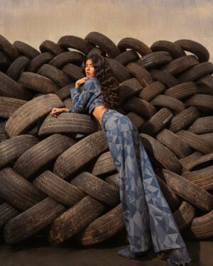 Tejaswini Shrivastava Instagram - Shot by : @nb_fashion_photography 
Mua : @beyondbeauty_byachala 
Hair artist : @yashaircraft 
Wearing : @bluer.co.in