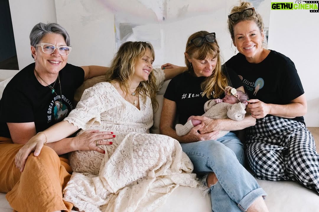 Teresa Palmer - 124.2K Likes - Welcoming our baby GIRL!! 
✨🪷 Lotus Bloom Palmer 🪷✨
She arrived early yesterday morning with the sun after a beautiful home waterbirth. 
Three girls, Three boys 🥹
Feels like we’re dreaming. 

September 19th. 8lb 2oz/3.7kg. 5:40am 

Our birth team held us in every way, forever grateful to the greatest team that exists 💓 Libby Lamb @lamb.libby, the beautiful Julie Schiller of @midwise.julie (our 4th birth together!) and our birth photographer/doula Jerusha Sutton @jerushasutton. I felt so strong, at ease and empowered in your care and it led to us having the birth of our dreams. Thank you 🙏🌈 Photos by @jerushasutton 

#dreamswork #surprisegender #birth #homebirth
