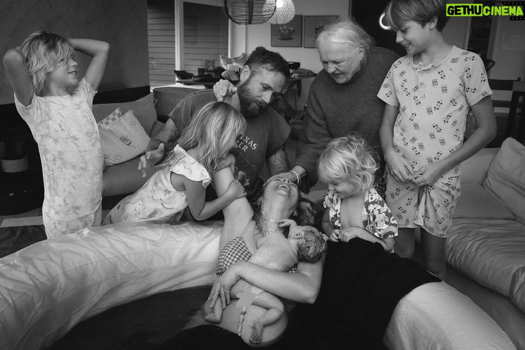 Teresa Palmer - 61.3K Likes - ✨✨✨🪷🪷🪷 Our daughter, Lotus Bloom’s, birth, captured so beautifully by @jerushasutton. I’ll cherish these photos forever 🤍

Thank you to everyone for the gorgeous messages on her birth video. I’ve read every single one 🥹 

You can listen to the full birth story now on @themotherdazepodcast, link in stories 🌸
#birth #birthstory #homebirth #waterbirth #pregnancy #motherhood #birthphotography