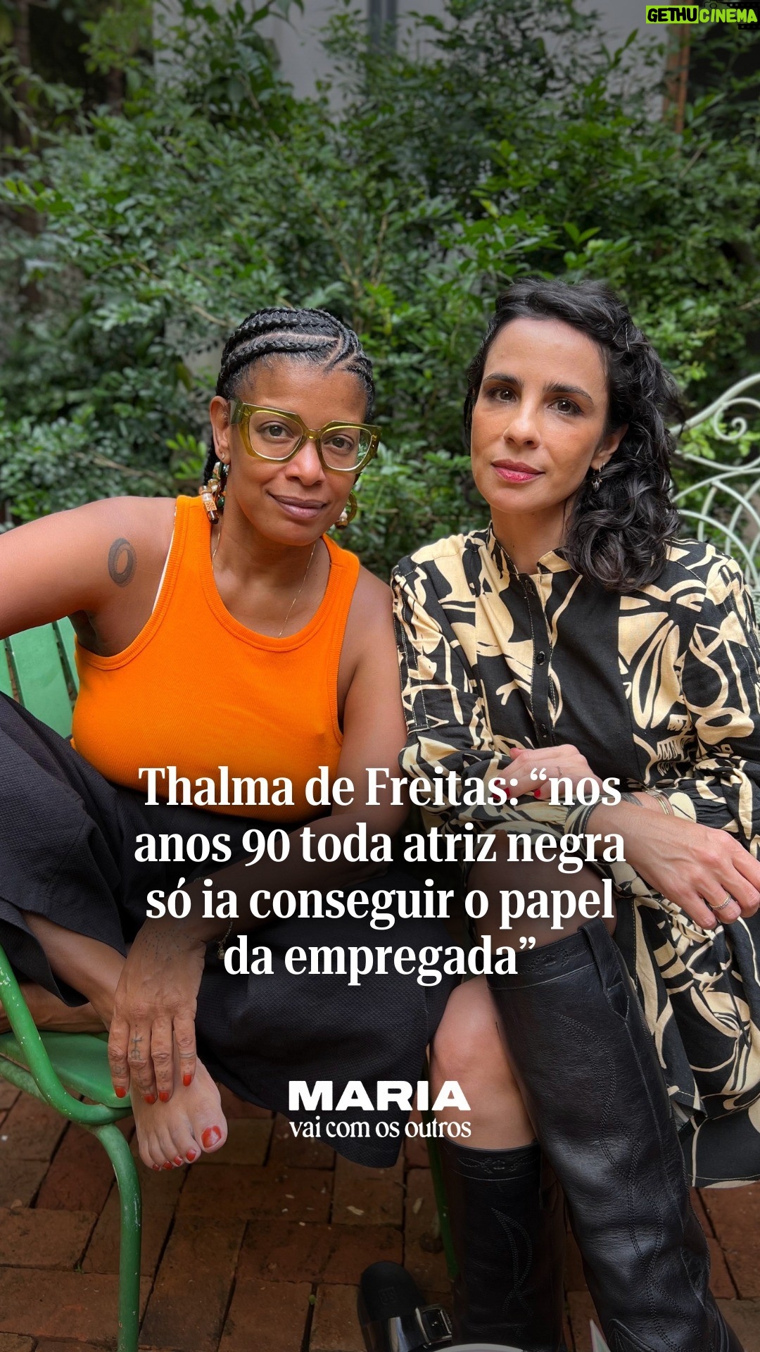 Thalma de Freitas - 17.7K Likes - No podcast 'Maria Vai com os Outros', a atriz Thalma de Freitas falou sobre sua personagem Zilda em 'Laços de Família' (2000), e sobre as limitações impostas às atrizes negras no passado.
 
➡️ ‘Maria Vai Com Os Outros’ é o programa de entrevistas, apresentado por @mariaaribeiro, com episódios semanais toda quinta, às 22h, no Canal UOL, no YouTube de Universa e no UOL Play
#Universa_UOL #UOL #MariaVaiComOsOutros #MariaRibeiroNoUOL