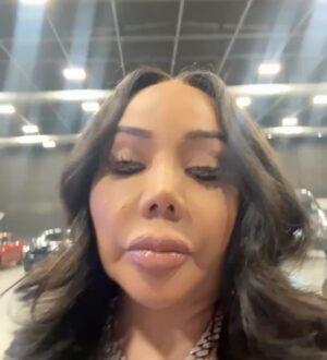 Tiny Harris Instagram - Xscape took it back to Xscape in the 90's for Savage21 party last night. Thx for having us Savage @mshannahkang 🎥 @morrisde 
💄 @latashawright got me together & I decided to take it all the way back to 1993 wit the Black hair. I hate a wig but if u gone get one @kensdollhouse is da man!!