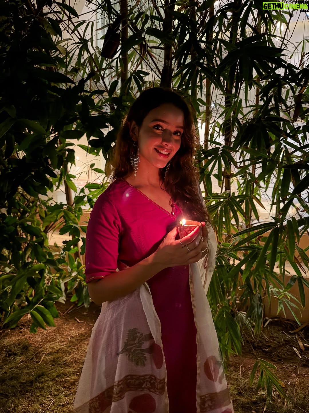 Tripti Dimri - 762.4K Likes - Lights..love…and a little bit of magic..🌸Happy Diwali 🪔✨