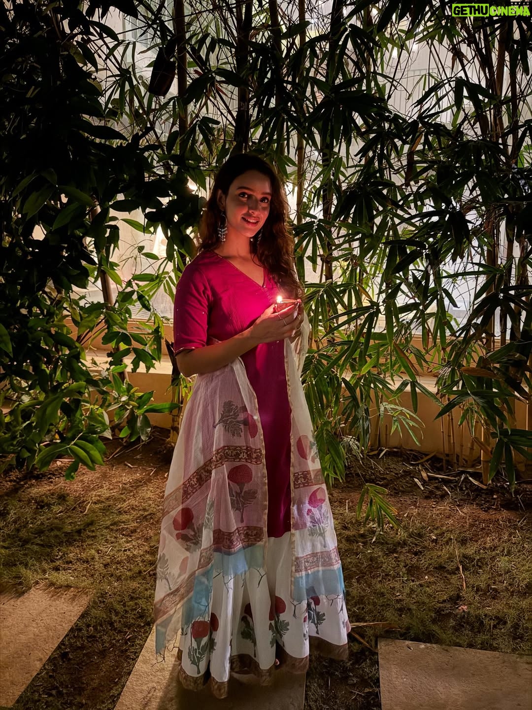 Tripti Dimri - 762.4K Likes - Lights..love…and a little bit of magic..🌸Happy Diwali 🪔✨