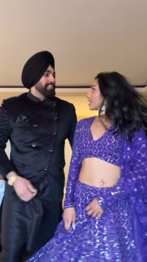 Tushita Shrivastav Instagram - wedding szn pt. 2 - don’t ask us how many takes this took 😅
sage green set @oneractive