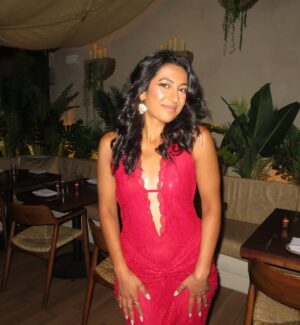Tushita Shrivastav Instagram - no such thing as lowkey during leo szn ♌️ 🦁
orange dress: @peppermayo
black dress: @asos
red dress: @babyboofashion