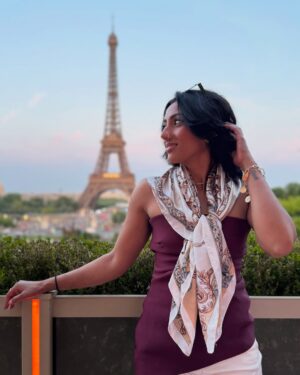 Tushita Shrivastav Instagram - a quick evening in paris ✨
in my travel bug era & it was so magical to finally check paris off my bucket list ✅ literally felt like a little kid screaming when i finally saw the Eiffel Tower with my own eyes 😅 been loving exploring diff cities and seeing how differently people live around the world - can’t wait for the next stop: madrid!!!
