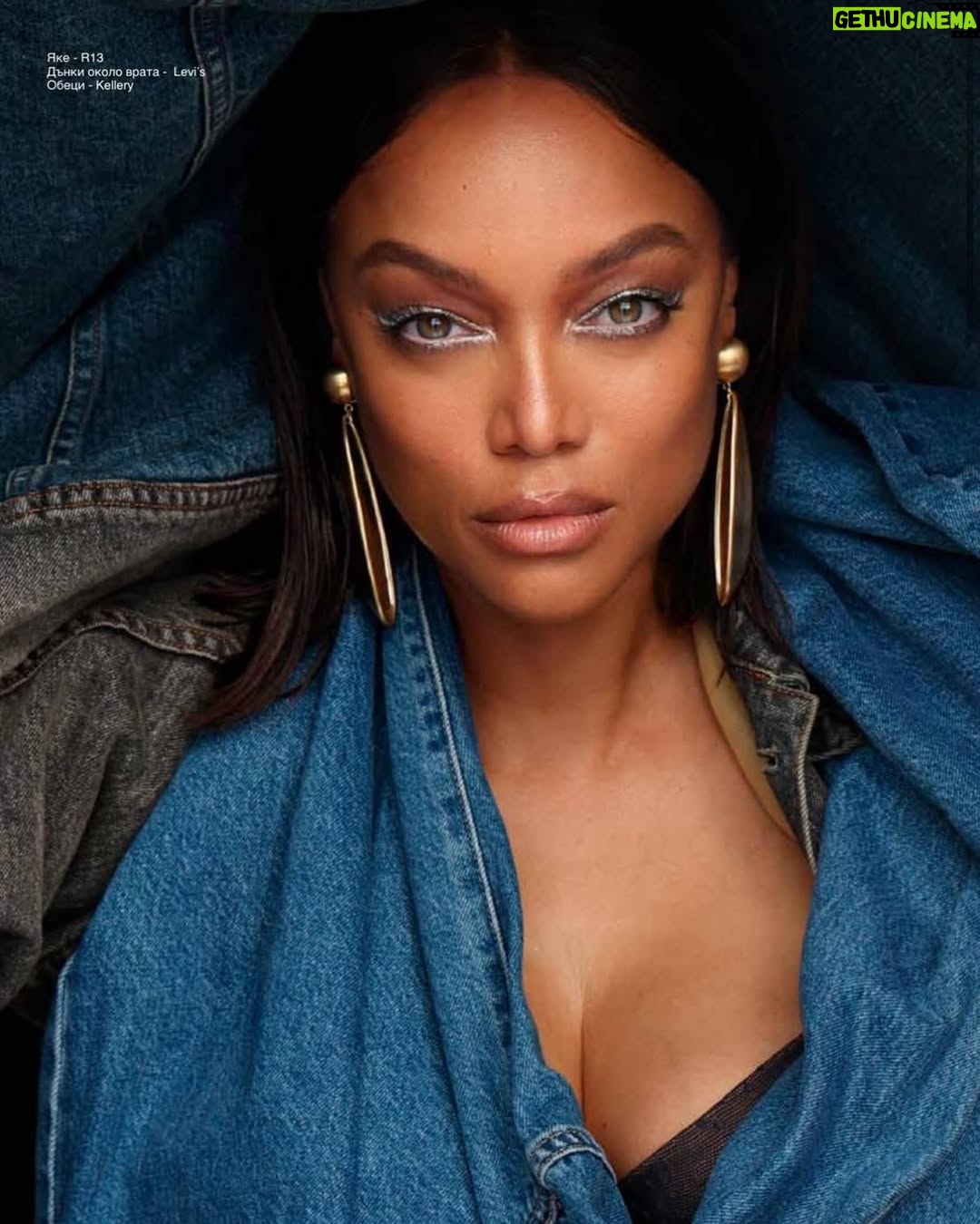 Tyra Banks - 25.6K Likes - 👖 

@wilfordlenov draped me all up in them👖 for @glamourbulgaria. 
📸: @fadilberishaphotography