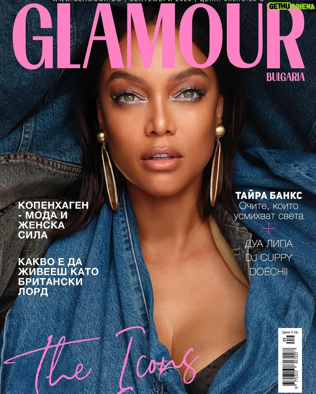 Tyra Banks - 25.6K Likes - 👖 

@wilfordlenov draped me all up in them👖 for @glamourbulgaria. 
📸: @fadilberishaphotography