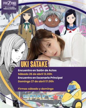Uki Satake Instagram - ¡Uki Satake os espera en Ficzone 2025! 

📆 𝙎𝙖́𝙗𝙖𝙙𝙤 𝟮𝟲 𝙙𝙚 𝙖𝙗𝙧𝙞𝙡 

𝗘𝗻𝗰𝘂𝗲𝗻𝘁𝗿𝗼 en 𝗦𝗮𝗹𝗼́𝗻 𝗱𝗲 𝗔𝗰𝘁𝗼𝘀 𝗮 𝗹𝗮𝘀 𝟭𝟮.𝟬𝟬𝗵 
𝗙𝗶𝗿𝗺𝗮𝘀 en 𝗦𝘁𝗮𝗻𝗱 𝗱𝗲 𝗳𝗶𝗿𝗺𝗮𝘀 𝗙𝗶𝗰𝘇𝗼𝗻𝗲 𝗮 l𝗮𝘀 𝟭𝟯.𝟬𝟬𝗵 

📆 𝘿𝙤𝙢𝙞𝙣𝙜𝙤 𝟮𝟳 𝙙𝙚 𝙖𝙗𝙧𝙞𝙡 

𝗘𝗻𝗰𝘂𝗲𝗻𝘁𝗿𝗼 en 𝗘𝘀𝗰𝗲𝗻𝗮𝗿𝗶𝗼 𝗣𝗿𝗶𝗻𝗰𝗶𝗽𝗮𝗹 𝗮 𝗹𝗮𝘀 𝟭𝟳.𝟬𝟬𝗵
𝗙𝗶𝗿𝗺𝗮𝘀 junto a Naomi Nakayama y Ai Yokoyama en 𝗦𝘁𝗮𝗻𝗱 𝗱𝗲 𝗳𝗶𝗿𝗺𝗮𝘀 𝗙𝗶𝗰𝘇𝗼𝗻𝗲 𝗮 𝗹𝗮𝘀 𝟭𝟲.𝟬𝟬𝗵 

Hazte con tu entrada en https://entradasytickets.com/entradas/38

📆 Ficzone 2025 | 26 y 27 de abril en FERMASA (Granada)