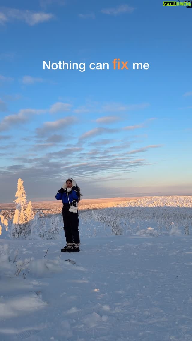 Unaisa Subair - 3.8K Likes - Magical frozen forest hike with @wildaboutlapland 

We did a 4-kilometer hike with @wildaboutlapland in the stunning Riisitunturi National Park ❄️🤍

This national park is famous for its beautiful winter landscapes, with thick snow and ice turning spruce trees into puffy marshmallows. 
The hike was moderate and limited to a small group of 8 people, making it an unforgettable adventure. ❄️🌲