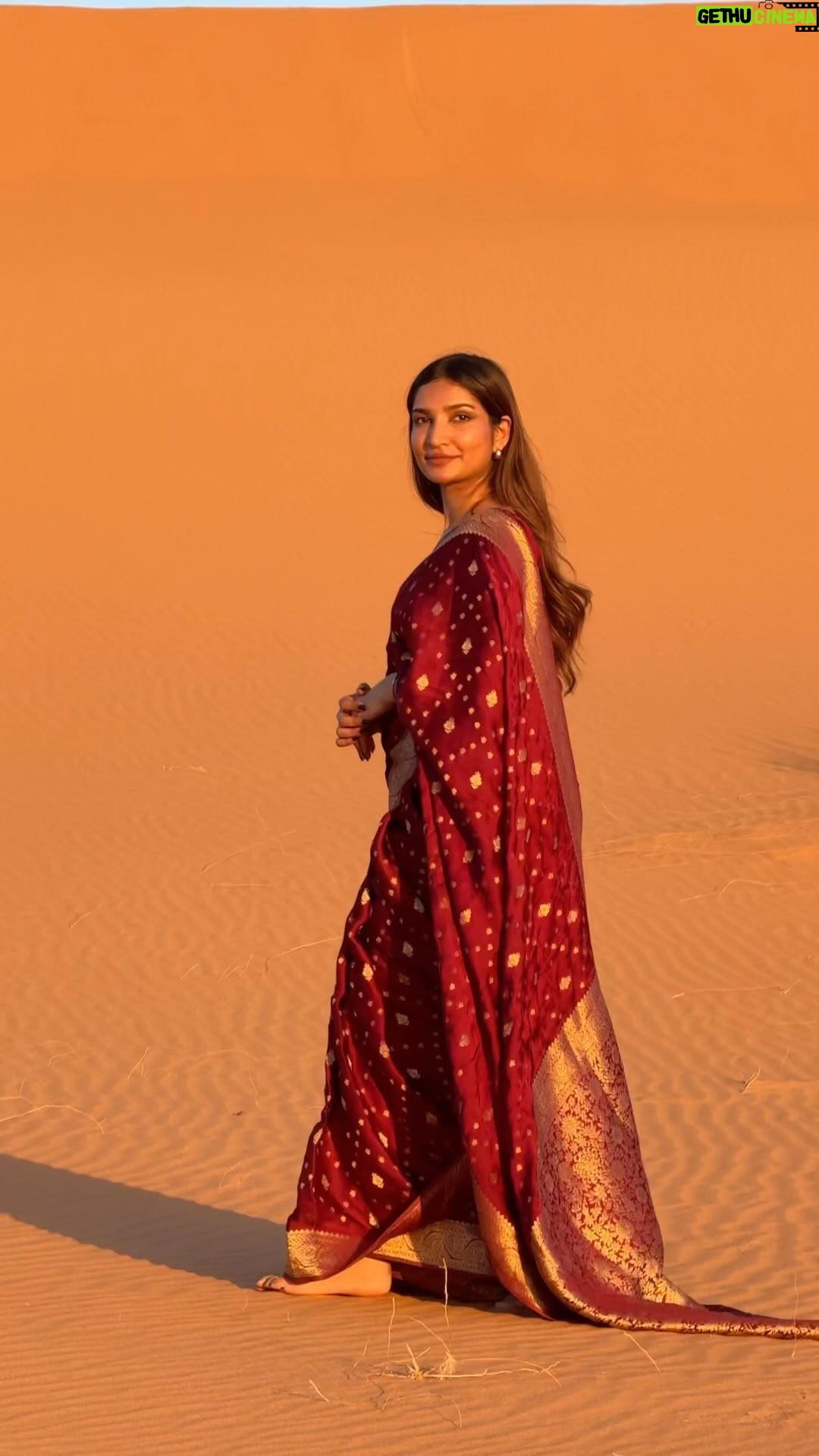 Unaisa Subair - 4.7K Likes - Enjoying Sahara desert in a saree from @indya 

#Indya #IndyaLuxe #HouseOfIndya #IndyaTribe #InMyIndya #weddings #FestiveFashion #FestiveWear #OutfitLook #EthnicWears #IndianWearOnline #FestiveFashionFinds #ShopNow