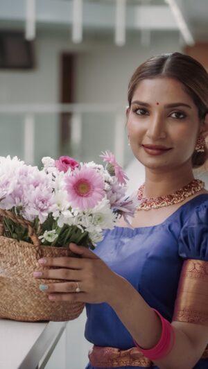 Unaisa Subair Instagram - 🌼nam 2023 
Outfit & jewellery from @nayanboutique 
.
.
.
.
.
#onam #onam2023 #malluonam