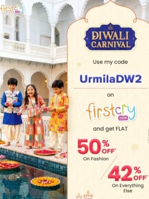 Urmilla Kothare Instagram - #collaboration with @firstcryindia
Festivals get brighter when your little one dresses happier! 🌸💫
@firstcryindia has perfect outfits for kids for every celebration...
Their new Diwali collection has the perfect mix of Indian elegance and Western fun for kids.
From sizes to styles… they’ve thought of every child.
Dress up, click more pictures and celebrate beautifully! ❤️
✨And here’s something special for all you amazing moms — use my code UrmilaDW2 to get an exclusive discount on your next FirstCry purchase! 💫
#FirstCrywaliDiwali25 #FirstCrywaliDiwali #FirstCry #FussNowAtFirstcry #FirstCryFashion #FirstCryIndia #KidsFashion #FestiveLooksForKids #KidsFashionIndia #FestiveVibes #FeelingFestive #MomAndDaughterMoments #UrmillaKanetkar