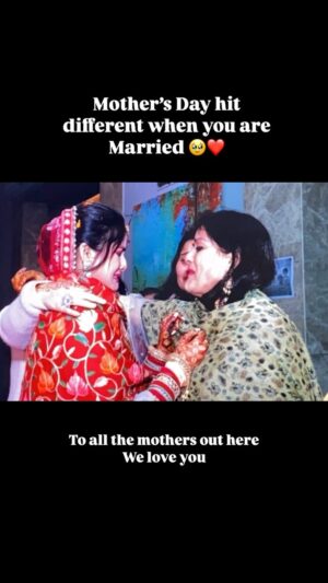 Urvi Kar Chaudhary Instagram - I love you @ushakar05
Thank you, Mom, for being my first home . Happy Mother’s Day ❤️
#MothersDay #LoveYouMom #MarriedDaughter #ForeverYourDaughter #MomAndDaughterBond #GratefulHeart #FamilyLove #MotherhoodMagic #HomeIsWhereMomIs