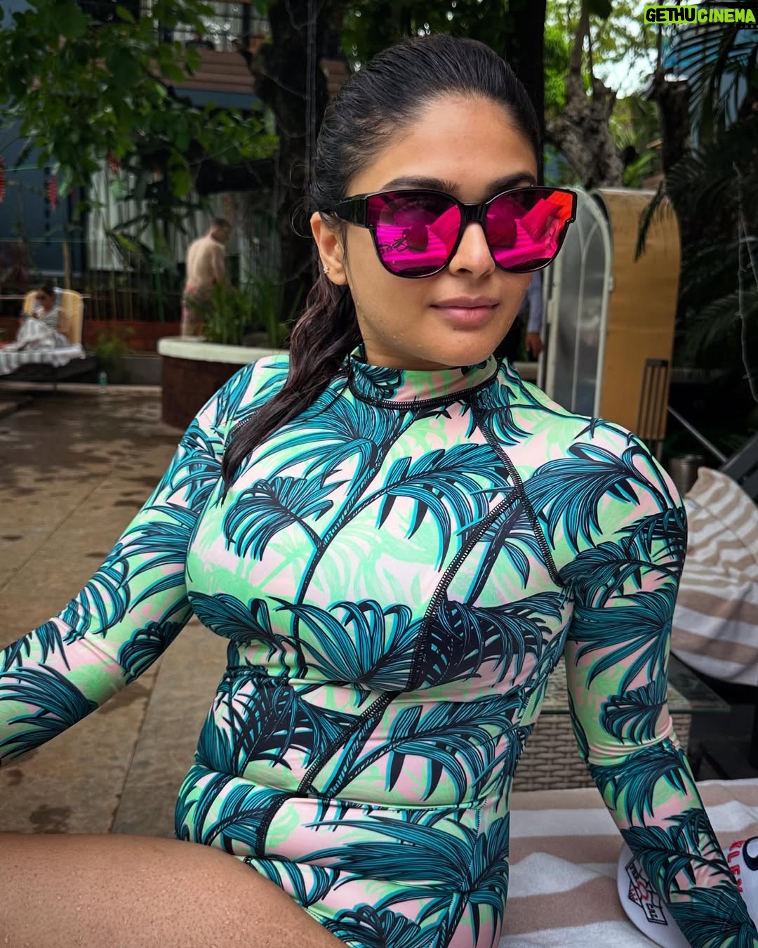 Vaibhavi Shandilya - 24.5K Likes - Goa in the monsoon is pure romance—lush greens, quiet beaches, and rains that bring hearts closer.

.
.
.
.
.
.
.
.
#goabeach #goadiaries #travelgram #nature