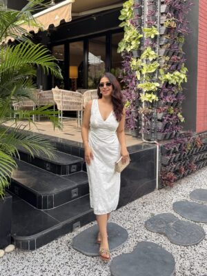 Vaishali Attri Instagram - 🤍💫

Dress- @savana 
Flats- @westsidestores 
Bag- @coach 
Sunglasses- @prada 

Location- @myfresh_cafe (Sector-9, Panchkula)
