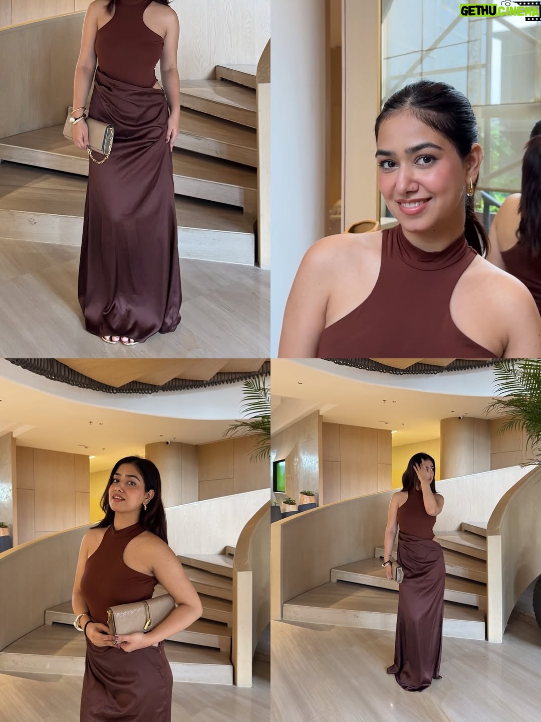 Vaishali Attri - 1.2K Likes - main character… 🤎

Dress- @elleivry_ 
#ootd #outfitinspo #hotandchic #sillouette #datenight