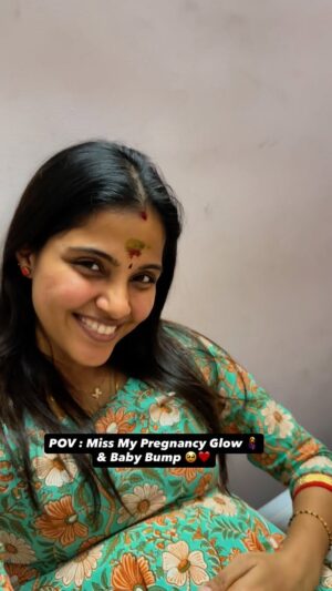 Vaishali Thaniga Instagram - Time Flies So Fast !!! 🥺
 Miss My Pregnancy Glow and Baby Bump 🤰🥹❤️

@baby_sdv Amulu you are inside my tummy ❤️😍 thanks for making me as your mom 🥹❤️

#throwback #memories #pregnancy #babybump #babylove #pregnancyjourney #reelsvideo #trendingreels #instareels #reelitfeelit #reelsinstagram #trending #love #trendingaudio #trendingsongs