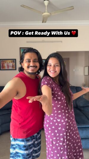 Vaishali Thaniga Instagram - Get Ready With Us ❤️ Our First Solo Date After The Baby 👶 @sathya.dev 

Comment “ link “ for product details 

Chemist at play moisturiser Hydrating moisturizer, intensely hydrating, long-lasting hydration, lightweight cream, non-greasy finish, barrier repair, daily moisturizer, skin nourishment, clean beauty, dermatologist tested, sensitive skin friendly, dry skin solution, hydration boost, skincare influencer, beauty creator, affordable skincare

#grwm #reelsvideo #trendingreels #instareels #reelitfeelit #reelsinstagram #trending #couplegoals #weekend #love #couple #getready #skincare #face #moisturize #skincareroutine #skingoals #friday #fridayfeels