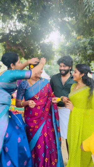 Vaishnavi Arulmozhi Instagram - Creating memories ❤️

#veera #zeetamil