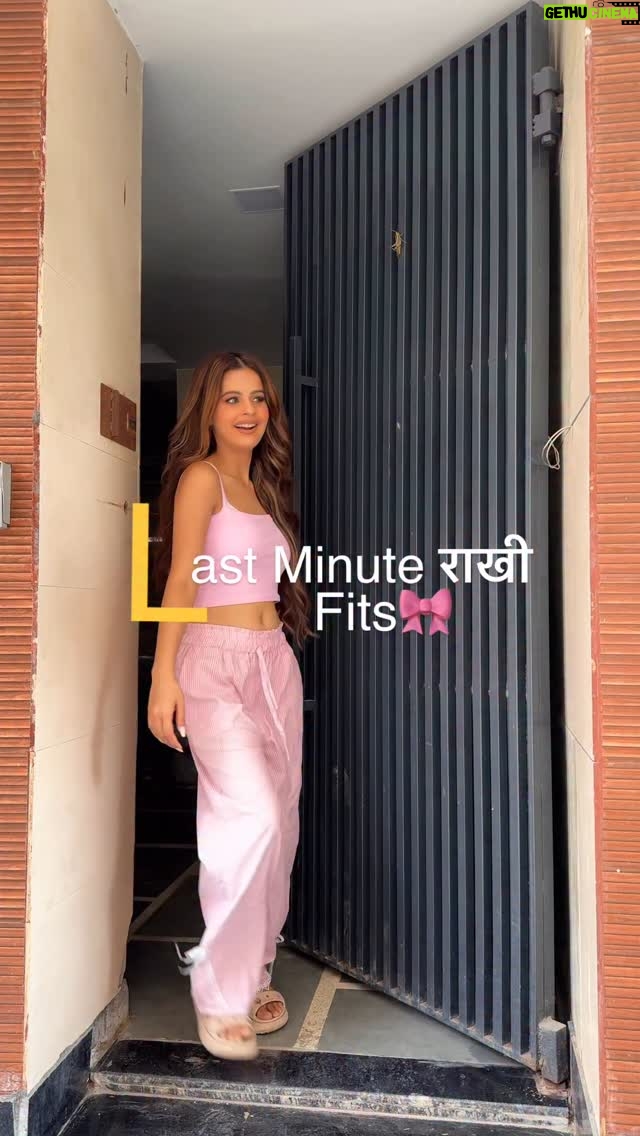 Vanshika Gaba Arora - 13.5K Likes - Last minute Rakhi Fits 🎀

Look 1
Outfit @agnibyisha 
Jewellery @eyecandy.officiall 

Look 2
Outfit @agnibyisha 
Jewellery @popfashion27 
Bag @popfashion27 

Look 3 
Outfit @agnibyisha 
Jewellery @kaliasa.in

Hair @makeuphairby_manisharoy 
MUA @makeupby_nishu